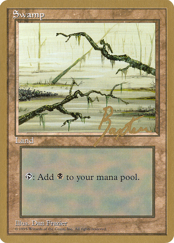 Swamp (gb371) (George Baxter) [Pro Tour Collector Set] | Gear Gaming Fayetteville