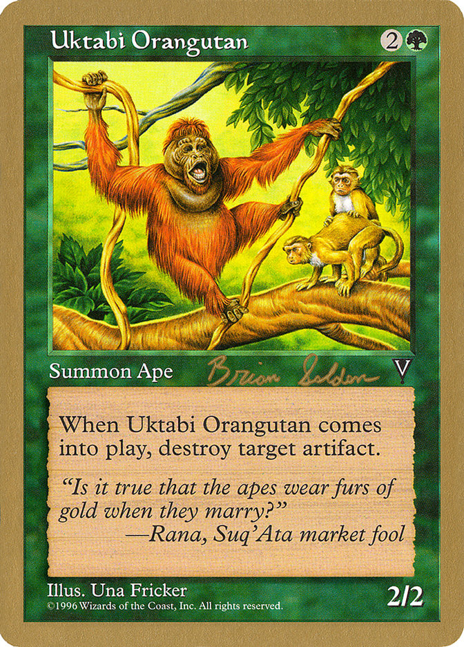 Uktabi Orangutan (Brian Selden) [World Championship Decks 1998] | Gear Gaming Fayetteville