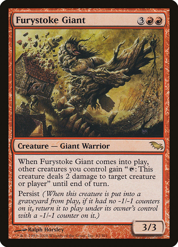 Furystoke Giant [Shadowmoor] | Gear Gaming Fayetteville