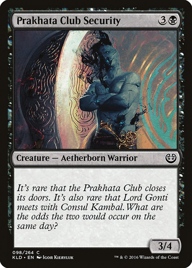 Prakhata Club Security [Kaladesh] | Gear Gaming Fayetteville