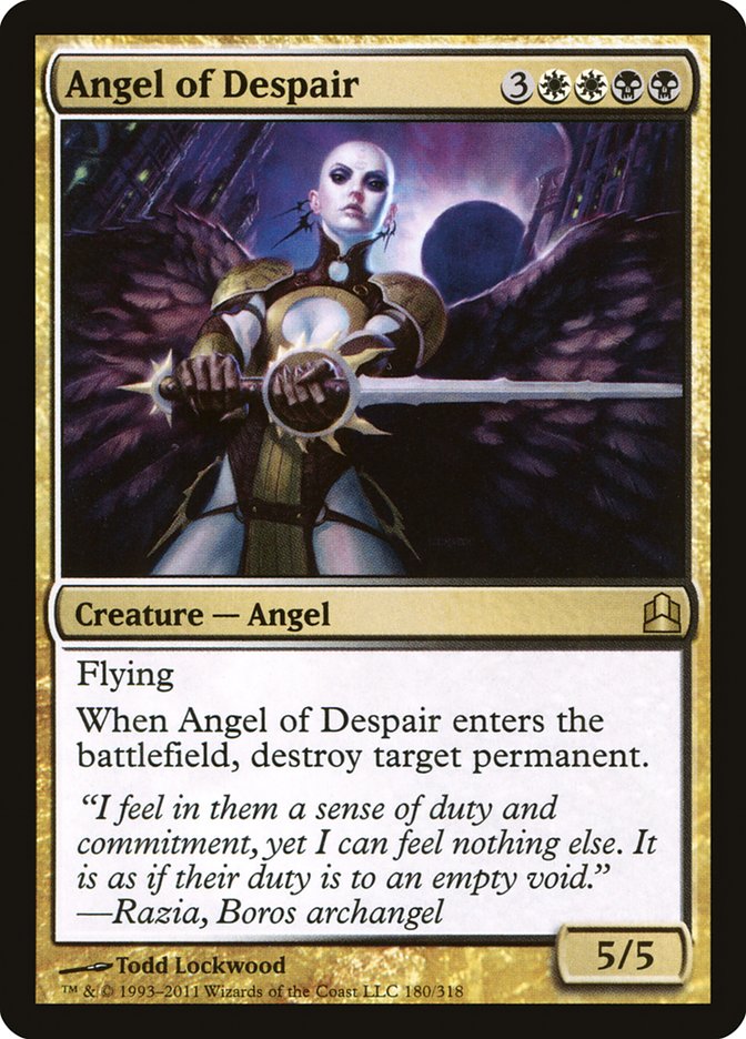 Angel of Despair [Commander 2011] | Gear Gaming Fayetteville