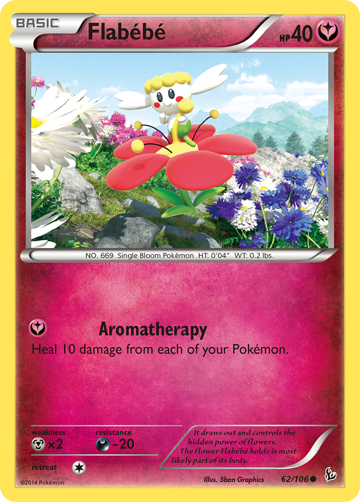 Flabebe (62/106) [XY: Flashfire] | Gear Gaming Fayetteville