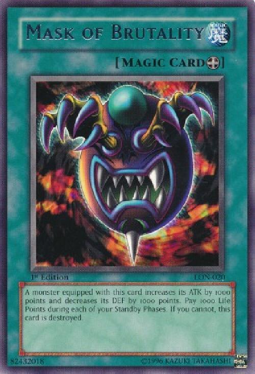 Mask of Brutality [LON-020] Rare | Gear Gaming Fayetteville