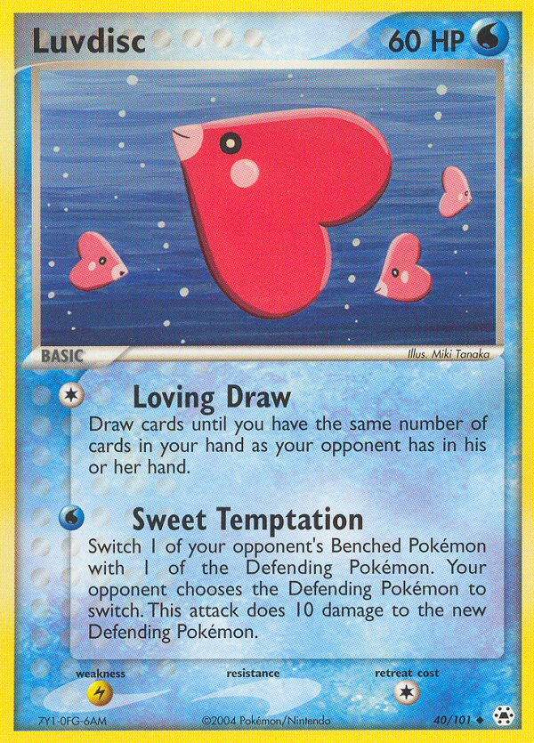 Luvdisc (40/101) [EX: Hidden Legends] | Gear Gaming Fayetteville