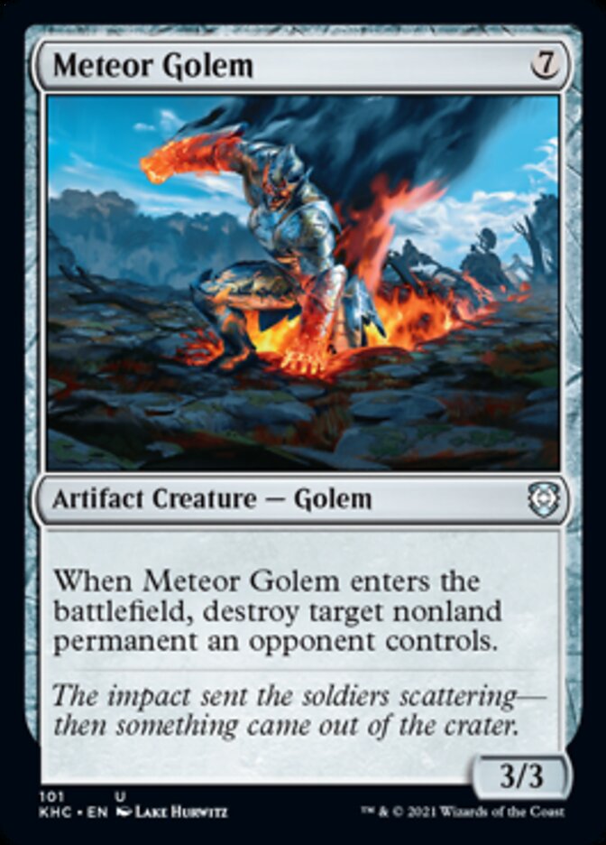 Meteor Golem [Kaldheim Commander] | Gear Gaming Fayetteville