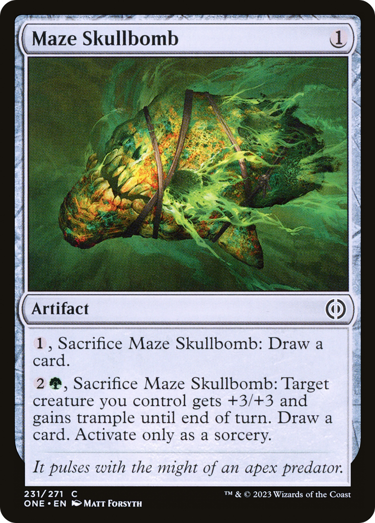 Maze Skullbomb [Phyrexia: All Will Be One] | Gear Gaming Fayetteville