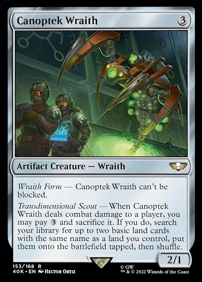 Canoptek Wraith (Surge Foil) [Warhammer 40,000] | Gear Gaming Fayetteville