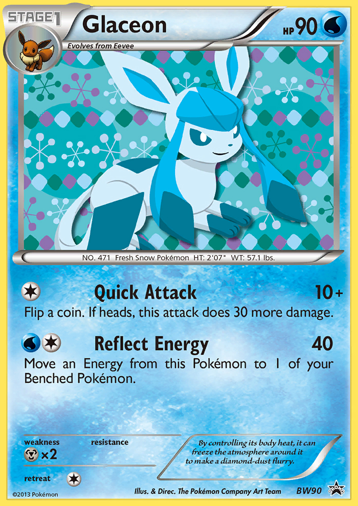 Glaceon (BW90) [Black & White: Black Star Promos] | Gear Gaming Fayetteville