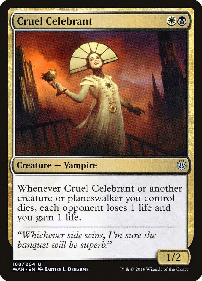 Cruel Celebrant [War of the Spark] | Gear Gaming Fayetteville