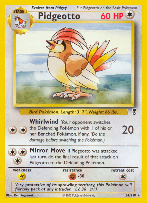 Pidgeotto (34/110) [Legendary Collection] | Gear Gaming Fayetteville