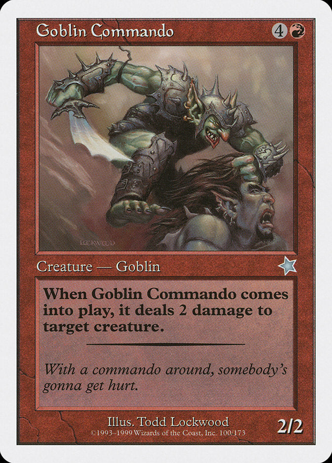 Goblin Commando [Starter 1999] | Gear Gaming Fayetteville