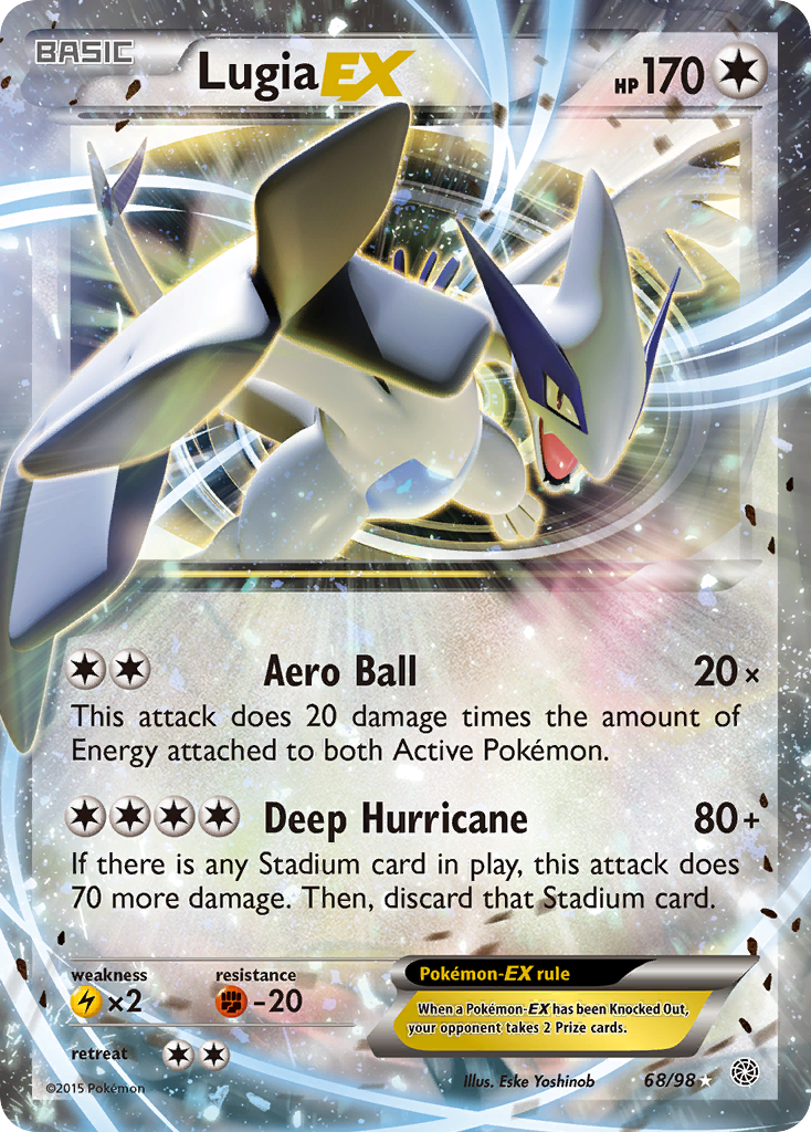 Lugia EX (68/98) [XY: Ancient Origins] | Gear Gaming Fayetteville