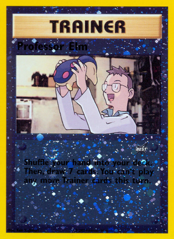 Professor Elm (3) [Best of Promos] | Gear Gaming Fayetteville