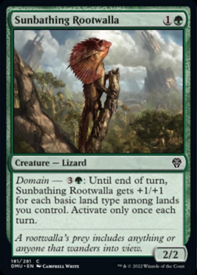 Sunbathing Rootwalla [Dominaria United] | Gear Gaming Fayetteville