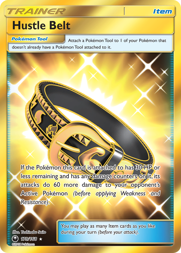 Hustle Belt (179/168) [Sun & Moon: Celestial Storm] | Gear Gaming Fayetteville