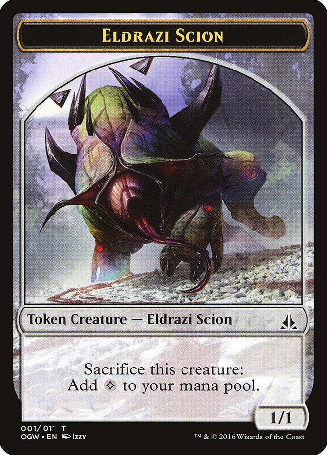 Eldrazi Scion Token (001/011) [Oath of the Gatewatch Tokens] | Gear Gaming Fayetteville