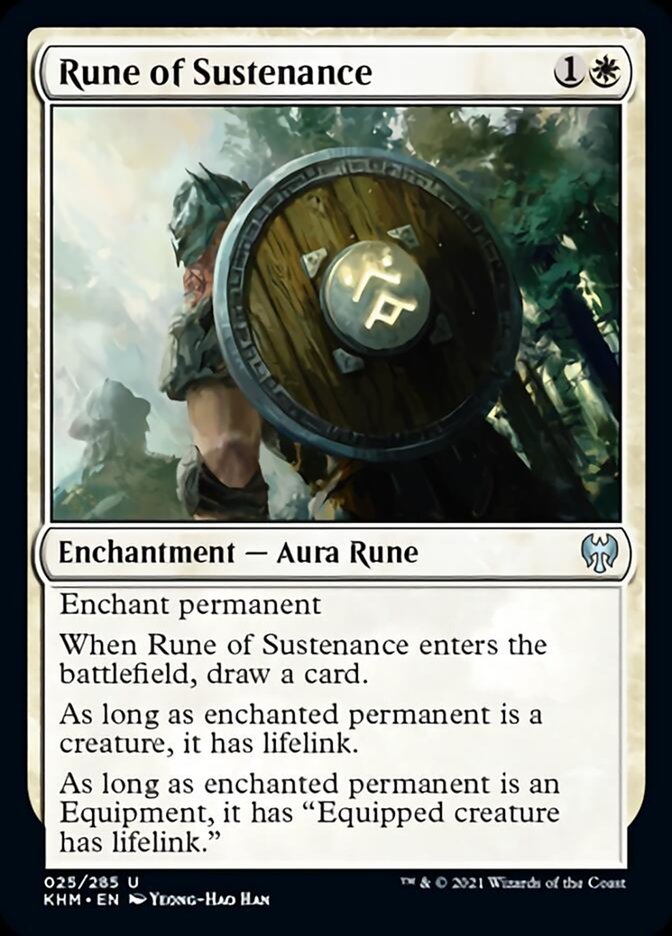 Rune of Sustenance [Kaldheim] | Gear Gaming Fayetteville