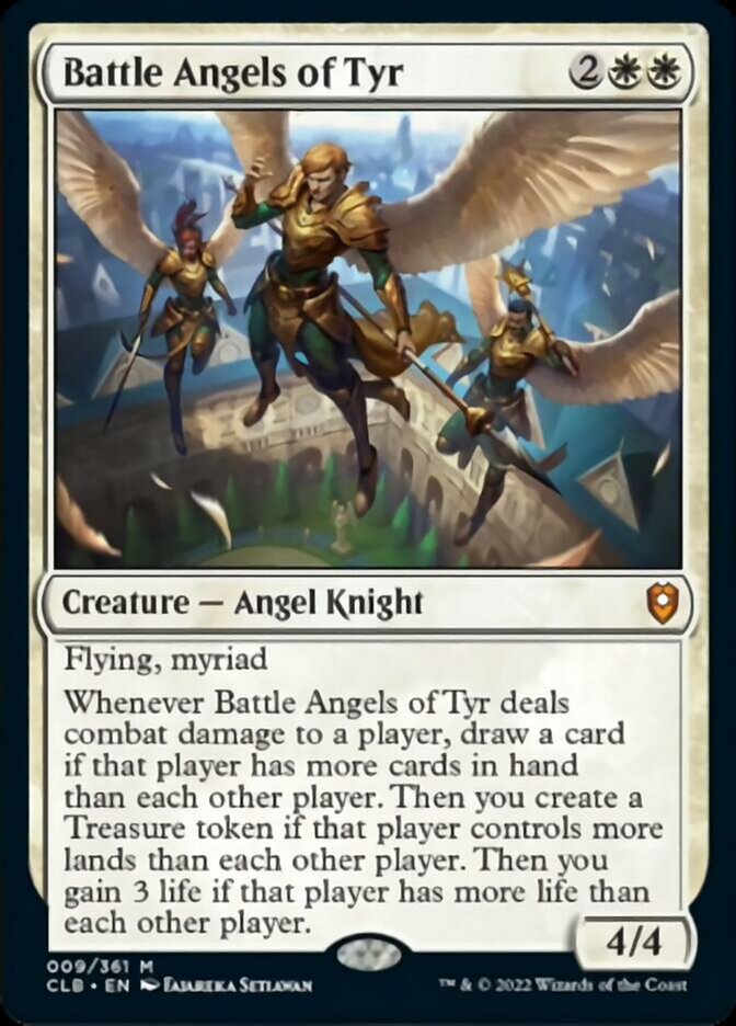 Battle Angels of Tyr [Commander Legends: Battle for Baldur's Gate] | Gear Gaming Fayetteville