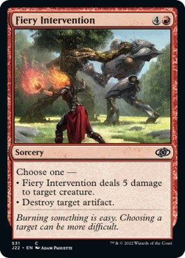 Fiery Intervention [Jumpstart 2022] | Gear Gaming Fayetteville
