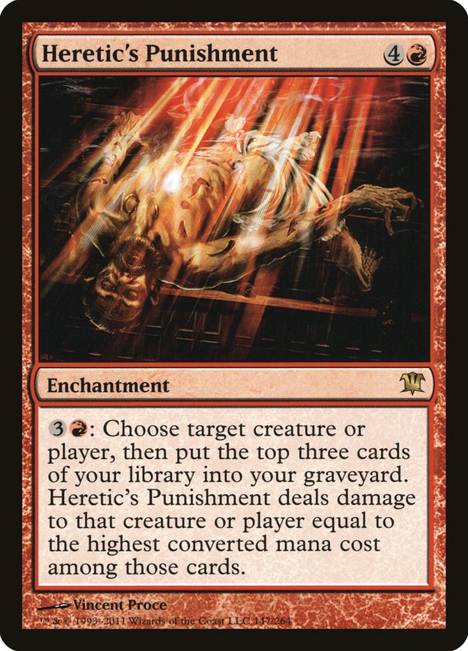 Heretic's Punishment [Innistrad] | Gear Gaming Fayetteville