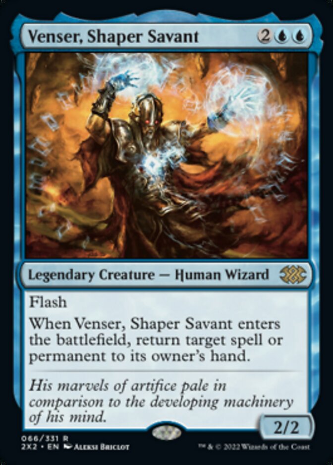 Venser, Shaper Savant [Double Masters 2022] | Gear Gaming Fayetteville