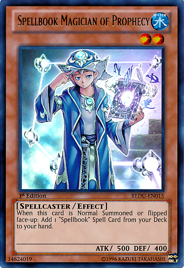 Spellbook Magician of Prophecy [REDU-EN015] Ultra Rare | Gear Gaming Fayetteville