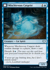 Mischievous Catgeist // Catlike Curiosity [Innistrad: Crimson Vow] | Gear Gaming Fayetteville