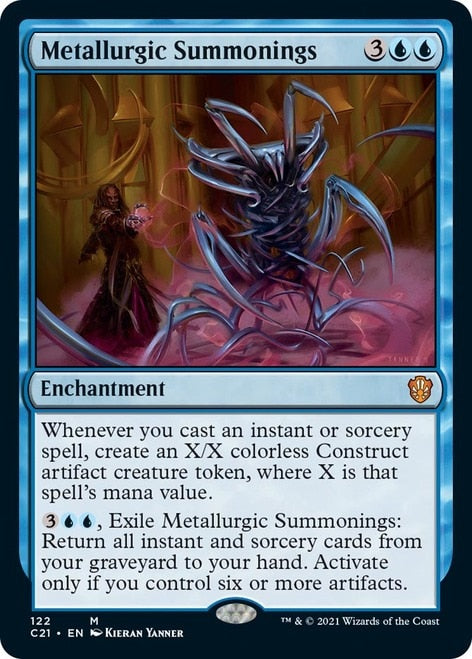 Metallurgic Summonings [Commander 2021] | Gear Gaming Fayetteville