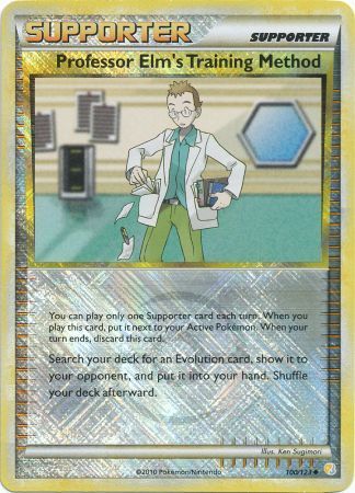 Professor Elm's Training Method (100/123) (League Promo) [HeartGold & SoulSilver: Base Set] | Gear Gaming Fayetteville