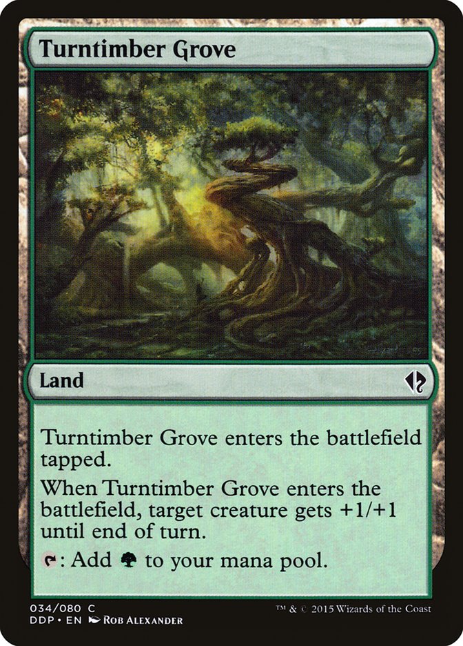 Turntimber Grove [Duel Decks: Zendikar vs. Eldrazi] | Gear Gaming Fayetteville