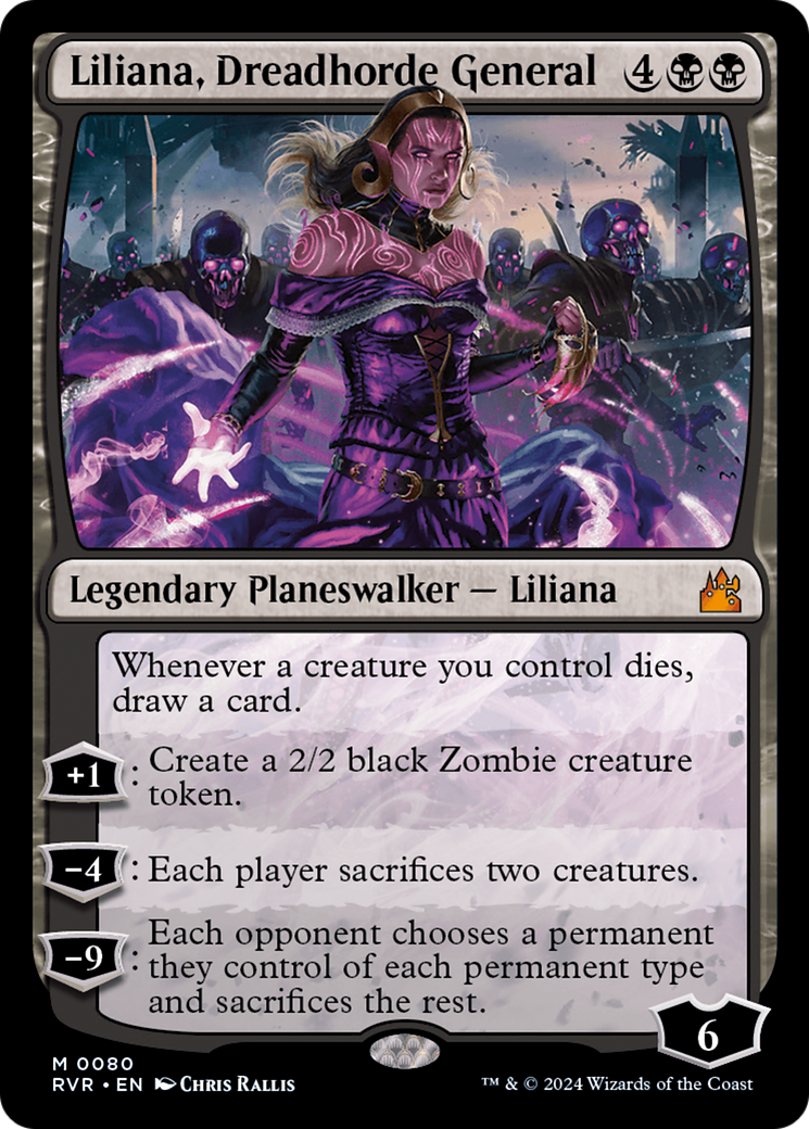 Liliana, Dreadhorde General [Ravnica Remastered] | Gear Gaming Fayetteville