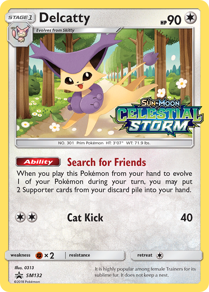 Delcatty (SM132) [Sun & Moon: Black Star Promos] | Gear Gaming Fayetteville