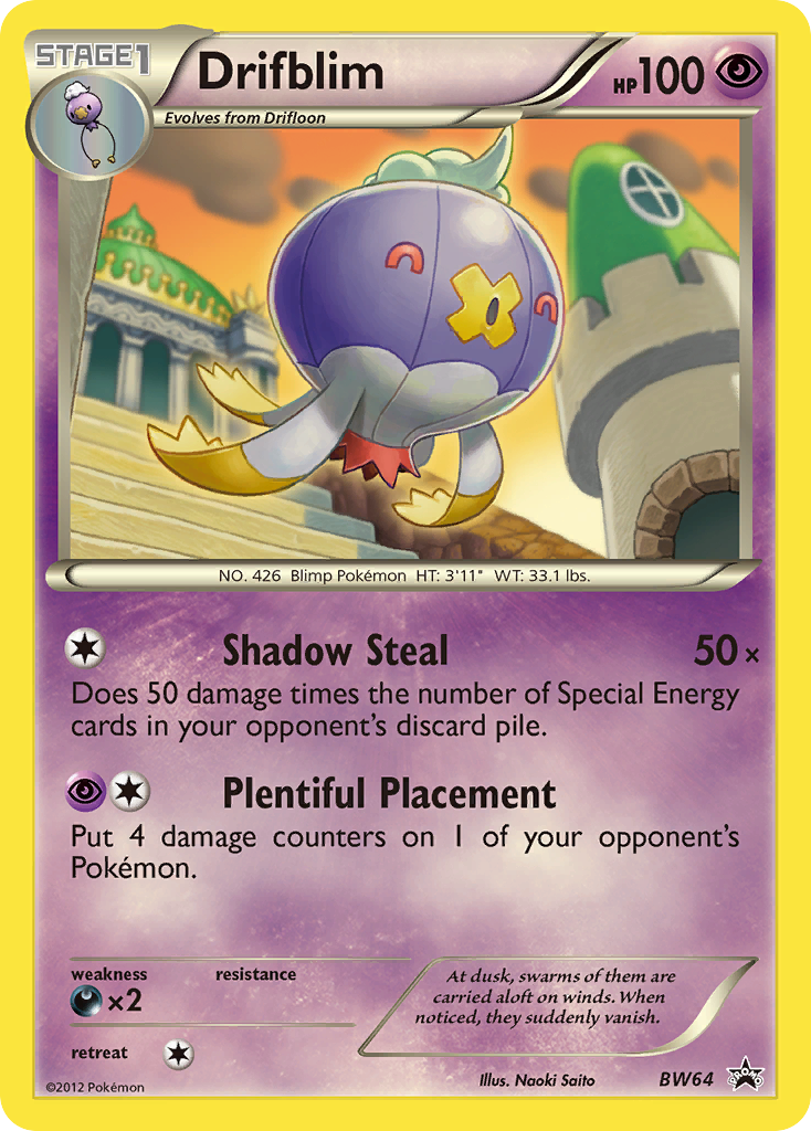 Drifblim (BW64) [Black & White: Black Star Promos] | Gear Gaming Fayetteville