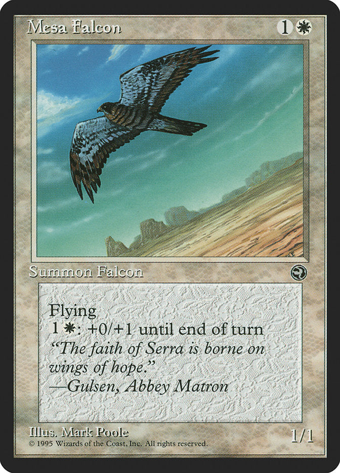 Mesa Falcon (Gulsen Flavor Text) [Homelands] | Gear Gaming Fayetteville