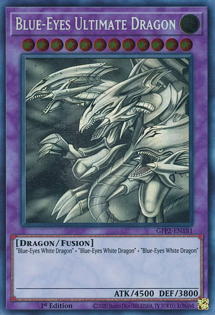 Blue-Eyes Ultimate Dragon [GFP2-EN181] Ghost Rare | Gear Gaming Fayetteville