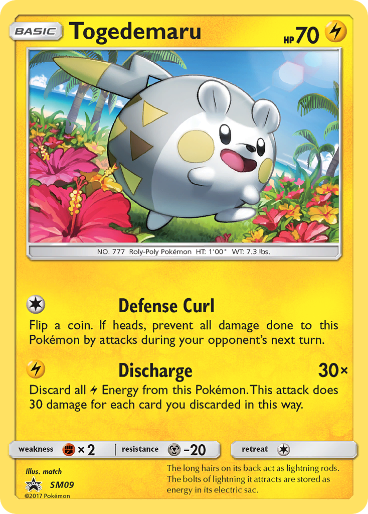 Togedemaru (SM09) [Sun & Moon: Black Star Promos] | Gear Gaming Fayetteville