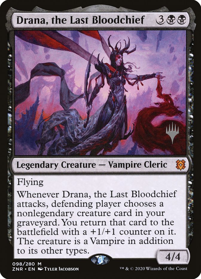 Drana, the Last Bloodchief (Promo Pack) [Zendikar Rising Promos] | Gear Gaming Fayetteville