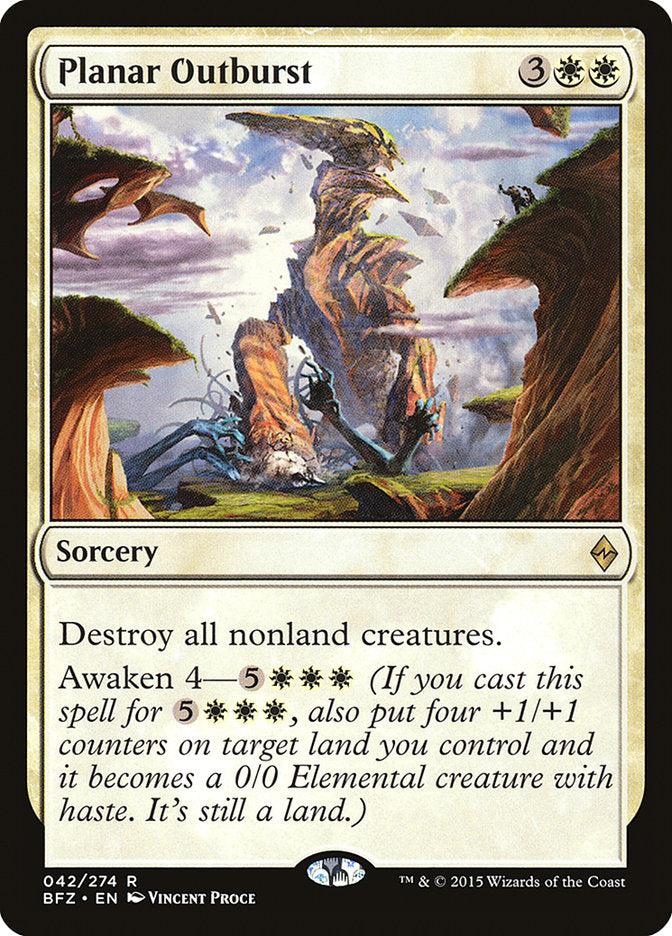 Planar Outburst [Battle for Zendikar] | Gear Gaming Fayetteville