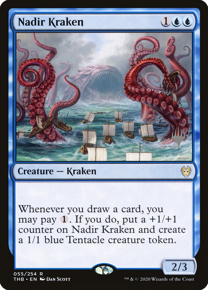 Nadir Kraken (Promo Pack) [Theros Beyond Death Promos] | Gear Gaming Fayetteville