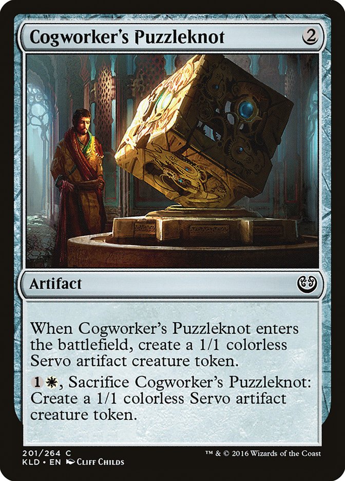 Cogworker's Puzzleknot [Kaladesh] | Gear Gaming Fayetteville