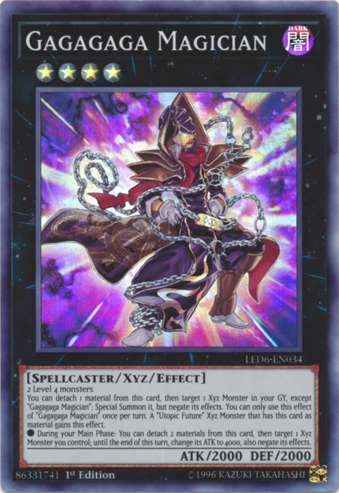 Gagagaga Magician [LED6-EN034] Super Rare | Gear Gaming Fayetteville