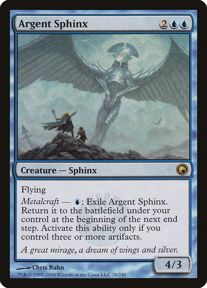 Argent Sphinx [Scars of Mirrodin] | Gear Gaming Fayetteville