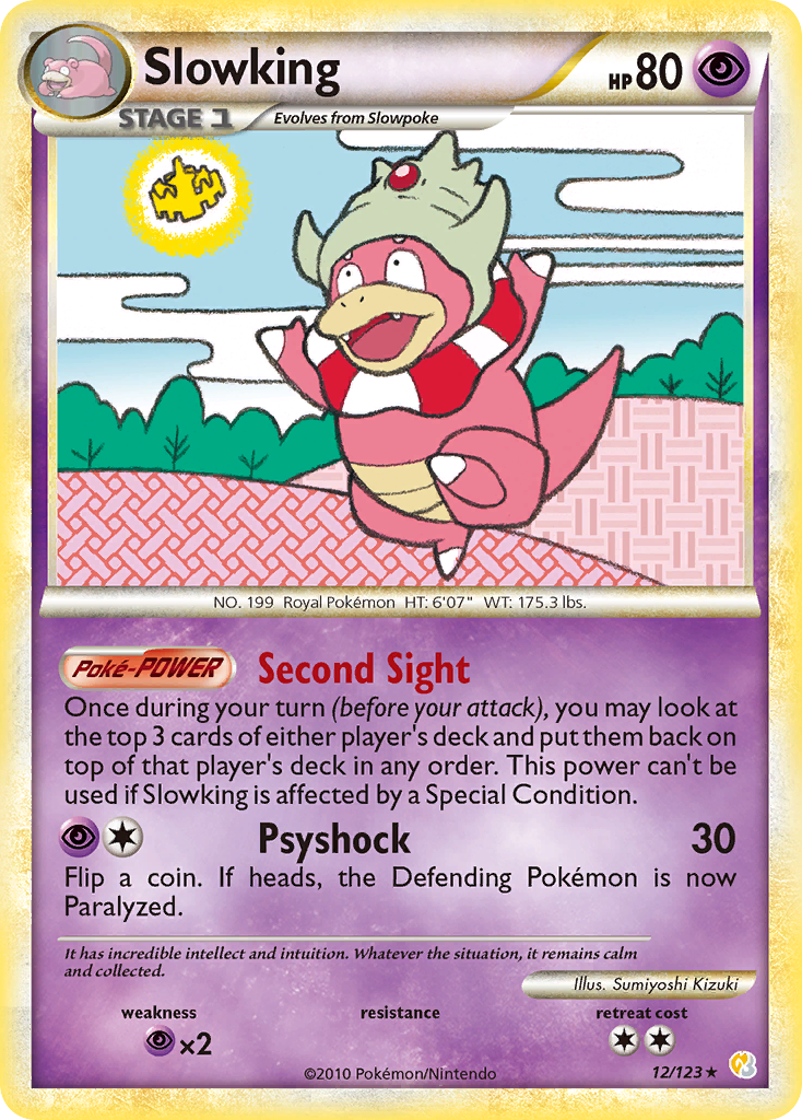 Slowking (12/123) [HeartGold & SoulSilver: Base Set] | Gear Gaming Fayetteville