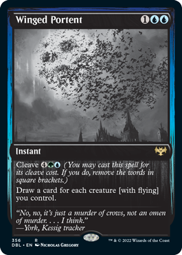 Winged Portent [Innistrad: Double Feature] | Gear Gaming Fayetteville