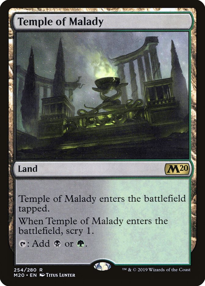 Temple of Malady [Core Set 2020] | Gear Gaming Fayetteville