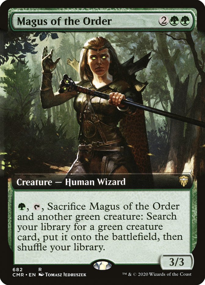 Magus of the Order (Extended Art) [Commander Legends] | Gear Gaming Fayetteville