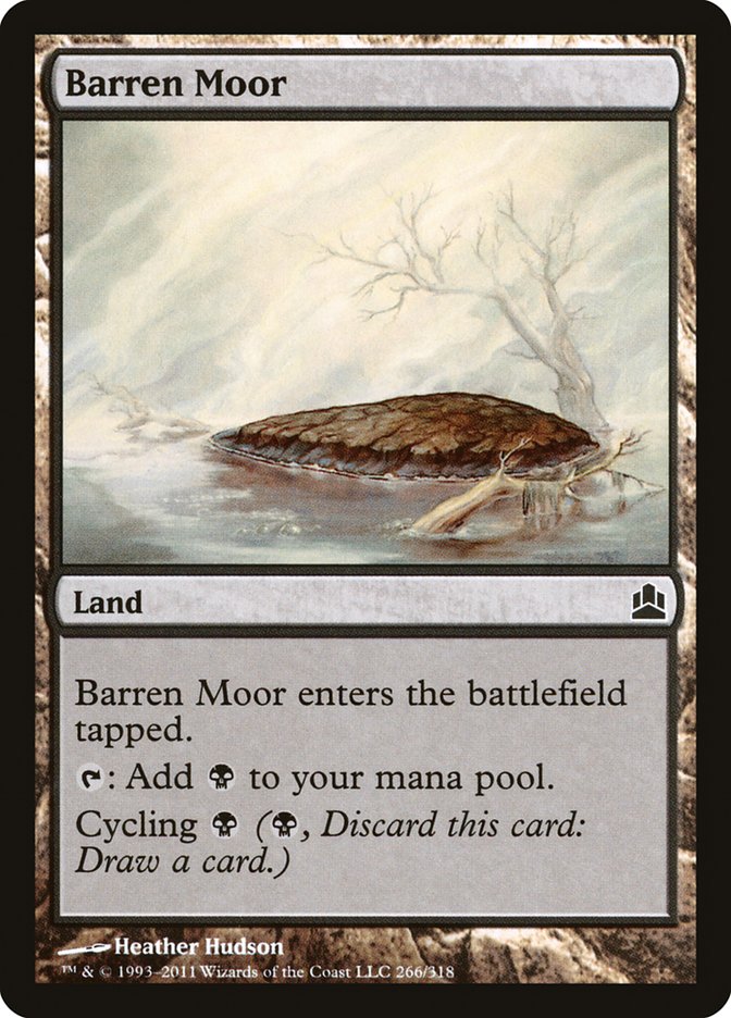 Barren Moor [Commander 2011] | Gear Gaming Fayetteville