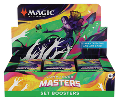 Commander Masters - Set Booster Box | Gear Gaming Fayetteville