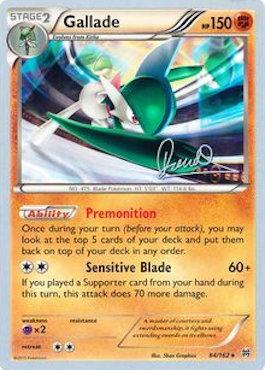 Gallade (84/162) (Infinite Force - Diego Cassiraga) [World Championships 2017] | Gear Gaming Fayetteville