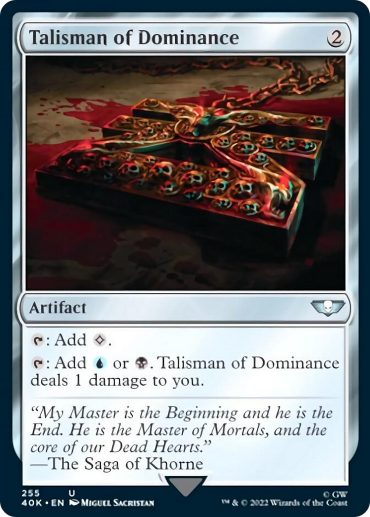 Talisman of Dominance (255) [Warhammer 40,000] | Gear Gaming Fayetteville